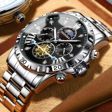 Business Luminous Waterproof Flywheel Quartz Watch - Zentrova - Alternative View Business Luminous Waterproof Flywheel Quartz Watch - Zentrova - Alternative View