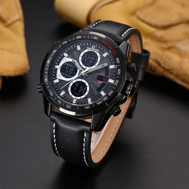 Waterproof Luminous Multifunctional Quartz Digital Watch - Zentrova - Alternative View Waterproof Luminous Multifunctional Quartz Digital Watch - Zentrova - Alternative View