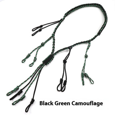Outdoor Tactics Equipment Parachute Cord Collar Whistle Lanyard