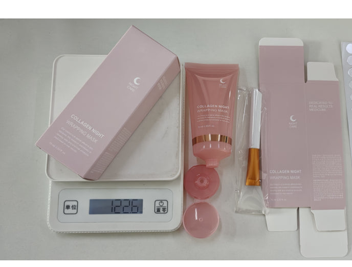 Face Night Mask Collagen Wrapping Mask Natural Ingredients Firming Elasticity & Hydration Anti-wrinkle For Skin Care - Zentrova Face Night Mask Collagen Wrapping Mask Natural Ingredients Firming Elasticity & Hydration Anti-wrinkle For Skin Care - Zentrova