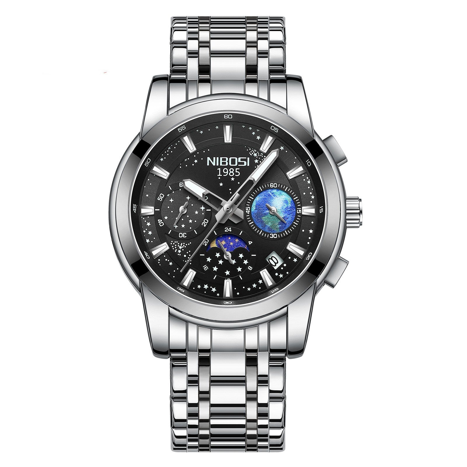 Steel Belt Men's Business Quartz Watch - Zentrova