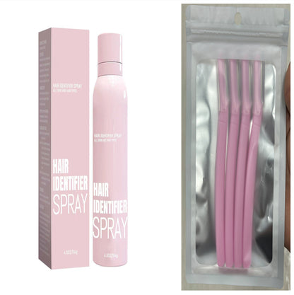 Hair Identifier Spray Set For Face Shaving Moisturizing Dermaplaner Spray For Face Shaving Skin Care - Zentrova