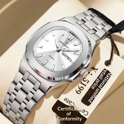 Ultra-thin Watch With Waterproof And Luminous Features - Zentrova