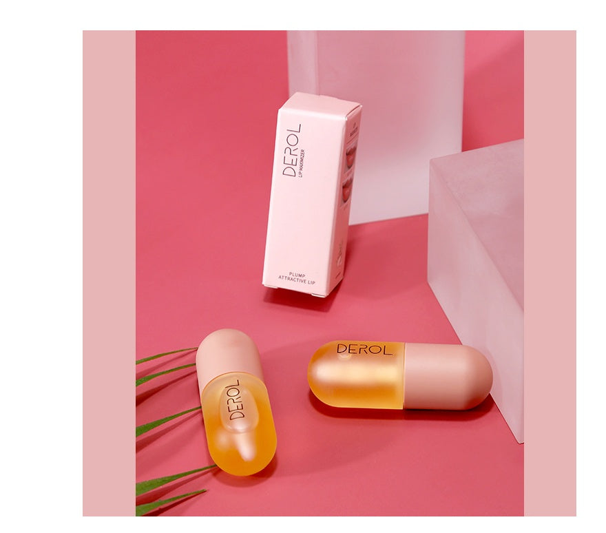 Day Night Instant Volume Lip Plumper Oil Clear Lasting Nourishing Repairing Reduce Lip Fine Line Care Lip Beauty Cosmetic - Zentrova