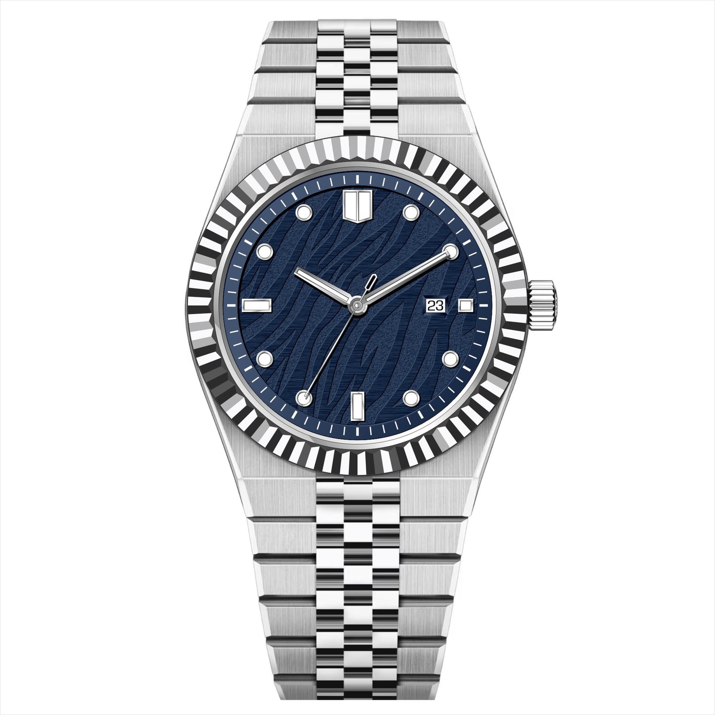 High-End Business Steel-Strap Mens Quartz Watch - Zentrova