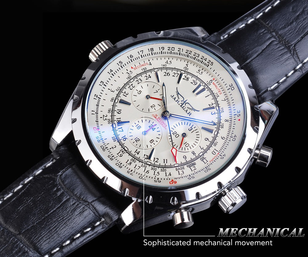 Mens Stylish Casual Multi-function Mechanical Watch - Zentrova