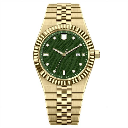 High-End Business Steel-Strap Mens Quartz Watch - Zentrova