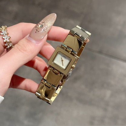 Small Square Watch Light Luxury Niche Fashionable Minimalis For Women - Zentrova