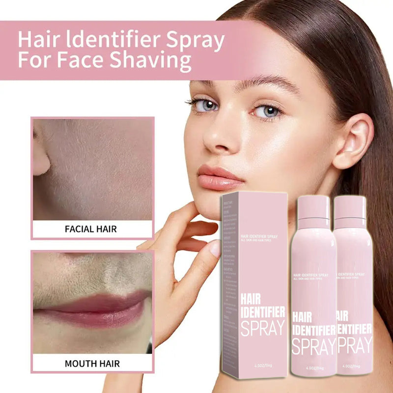 Hair Identifier Spray Set For Face Shaving Moisturizing Dermaplaner Spray For Face Shaving Skin Care - Zentrova