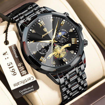Waterproof Multifunctional Quartz Watch For Men - Zentrova - Alternative View