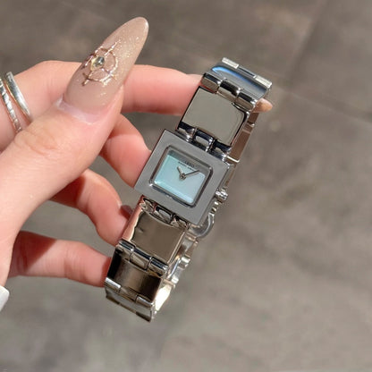 Small Square Watch Light Luxury Niche Fashionable Minimalis For Women - Zentrova