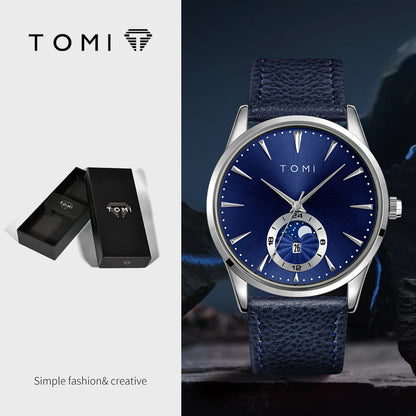 Korean-style Fashionable Round Watch For Men And Women, Simple And Casual - Zentrova