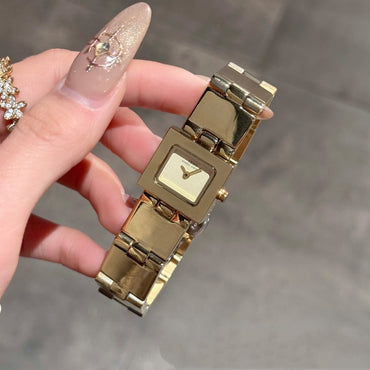Small Square Watch Light Luxury Niche Fashionable Minimalis For Women - Zentrova - Alternative View