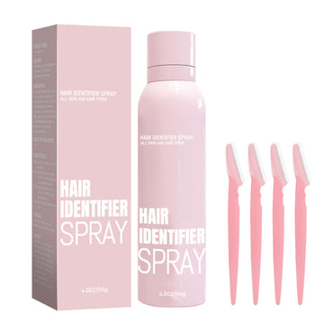 Hair Identifier Spray Set For Face Shaving Moisturizing Dermaplaner Spray For Face Shaving Skin Care - Zentrova - Alternative View