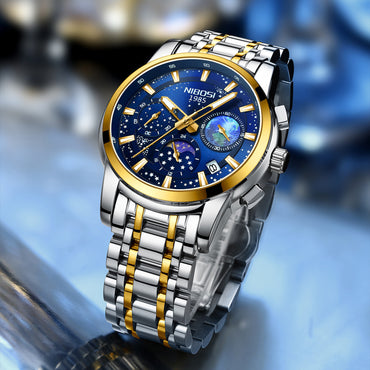 Steel Belt Men's Business Quartz Watch - Zentrova - Alternative View