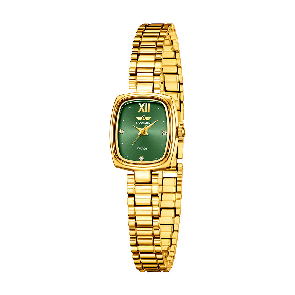 Niche Vintage Petite Gold Watch For Women - Zentrova