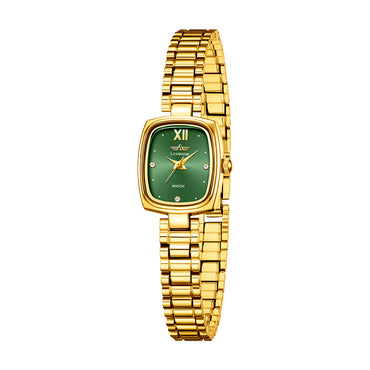 Niche Vintage Petite Gold Watch For Women - Zentrova - Alternative View