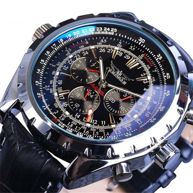 Mens Stylish Casual Multi-function Mechanical Watch - Zentrova