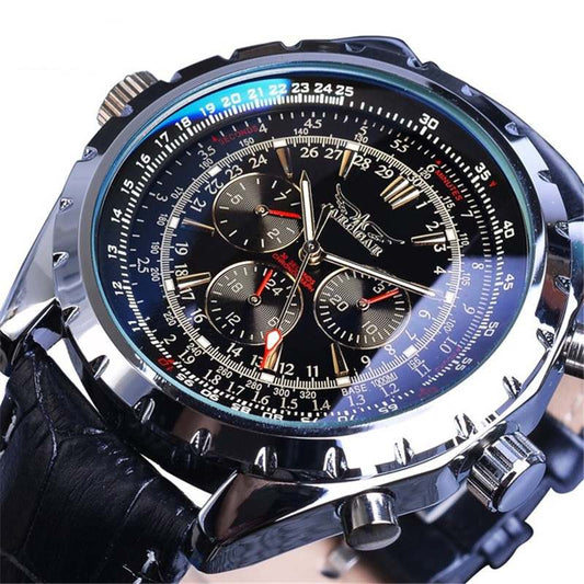 Mens Stylish Casual Multi-function Mechanical Watch - Zentrova
