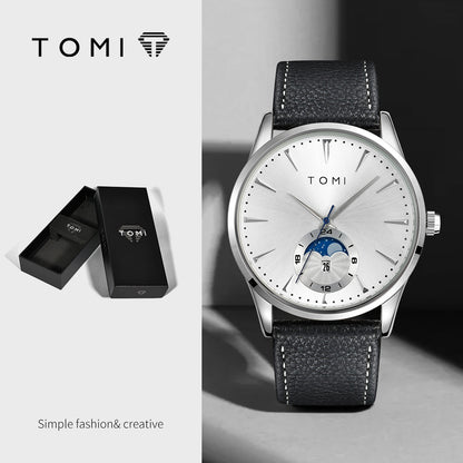 Korean-style Fashionable Round Watch For Men And Women, Simple And Casual - Zentrova