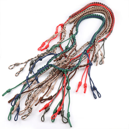 Outdoor Tactics Equipment Parachute Cord Collar Whistle Lanyard